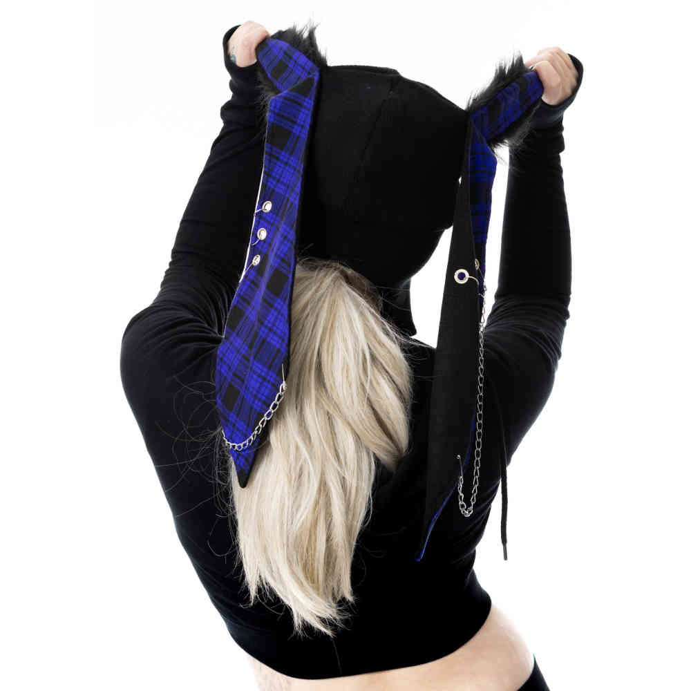 Cupcake Cult - Bonnie Chapeau d'hiver - Noir/Violet